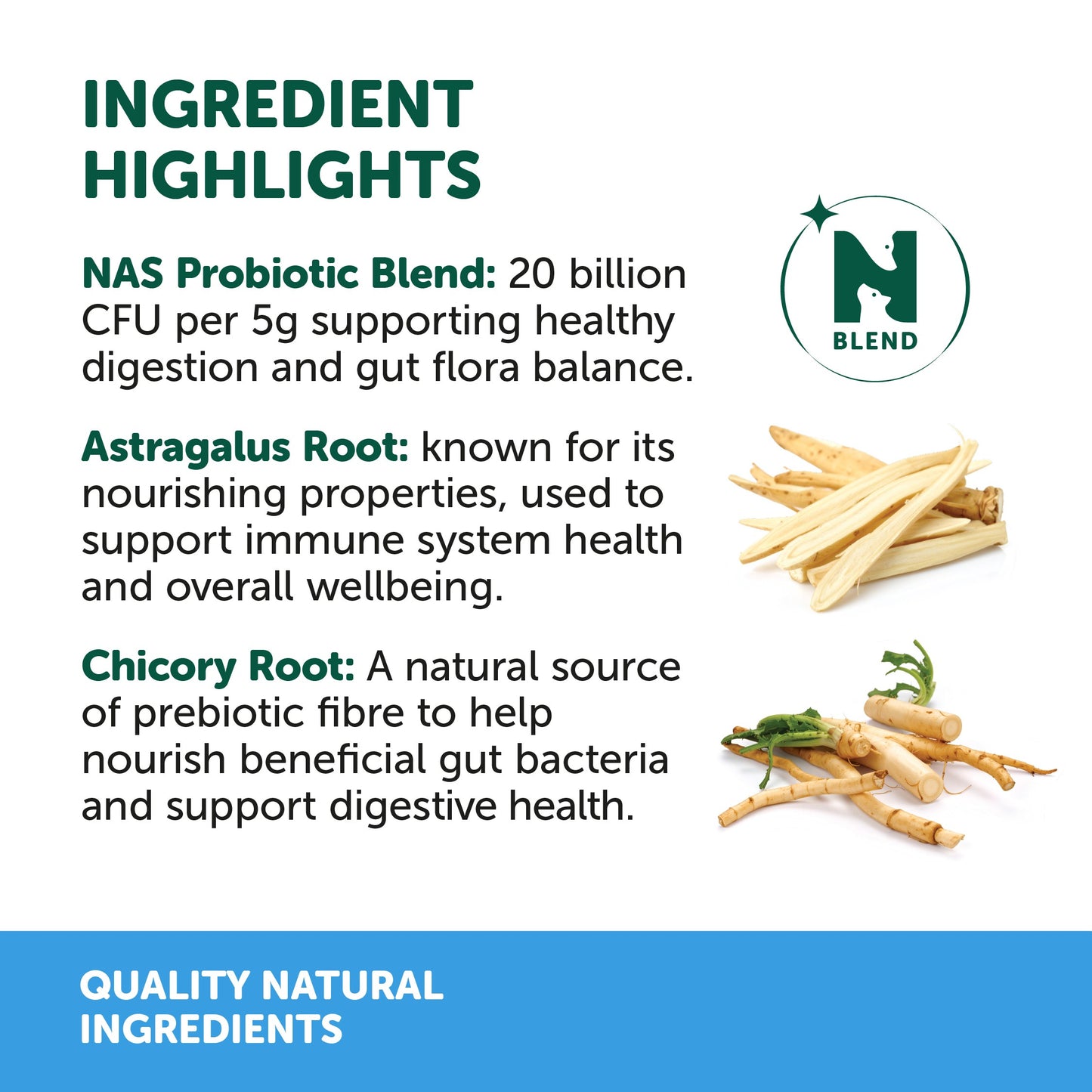 NAS Gut Balance Probiotic Dog & Cat Supplement