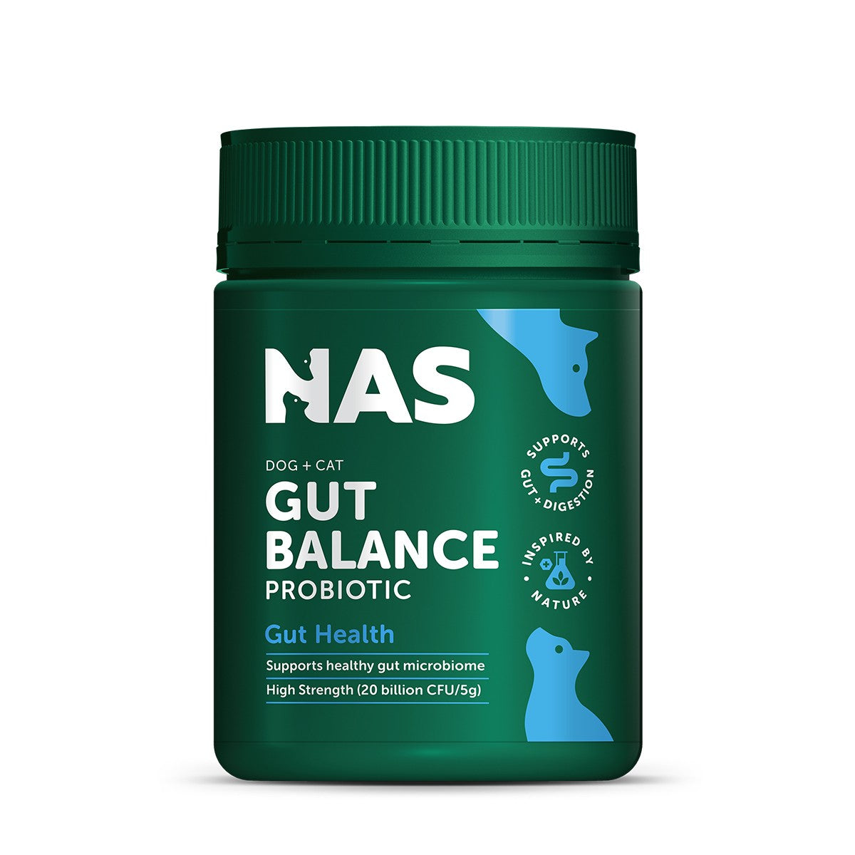 NAS Gut Balance Probiotic Dog & Cat Supplement