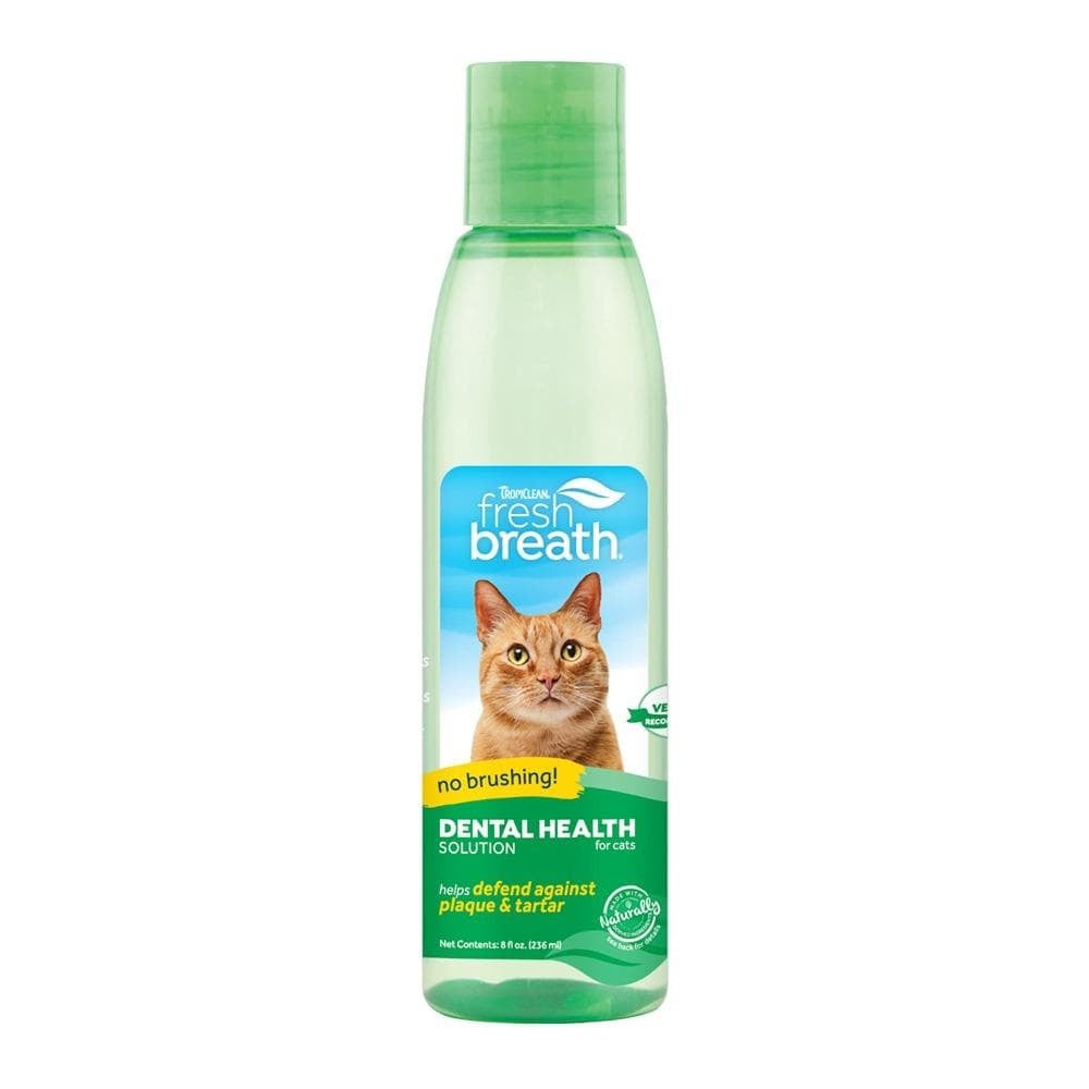 TropiClean Fresh Breath Dental Health Solution for Cats