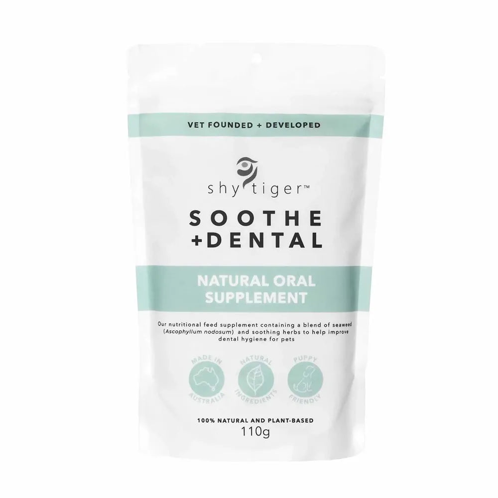 Shy Tiger Soothe + Dental Natural Oral Supplement 110g