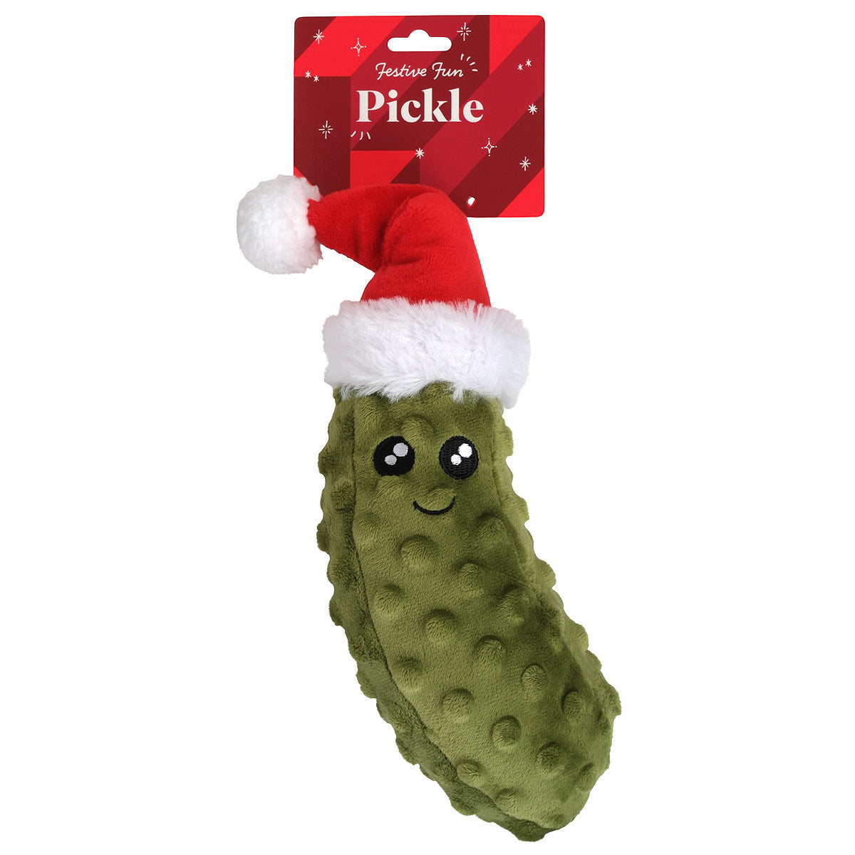 Petstock Christmas Pickle Plush Dog Toy
