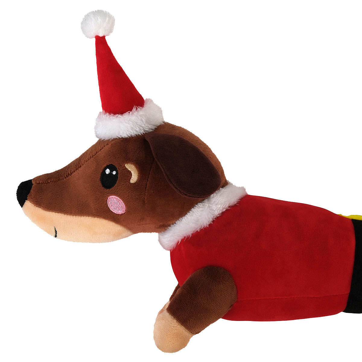 Petstock Christmas Sausage Plush Dog Toy Large