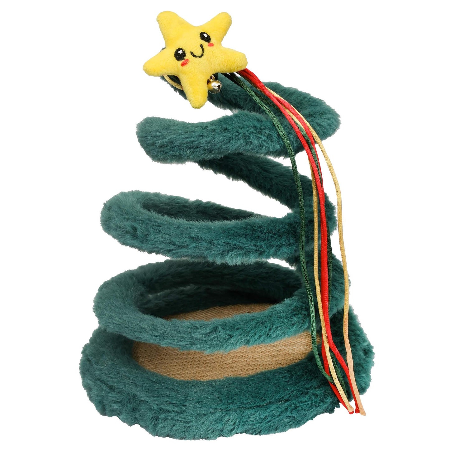 Petstock Christmas Tree Cat Spring Toy