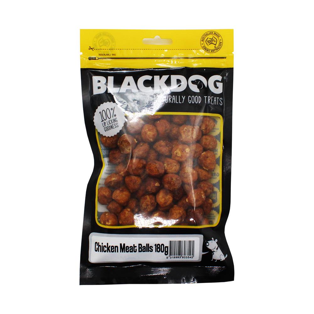 Black Dog Chicken Meat Balls Dog Treats