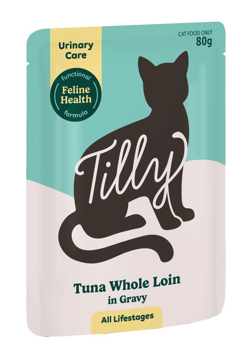 Tilly Urinary Care Tuna Whole Loin in Gravy Wet Cat Food 80g