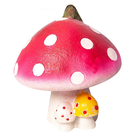 Aqua One Ornament Mushroom With Toad