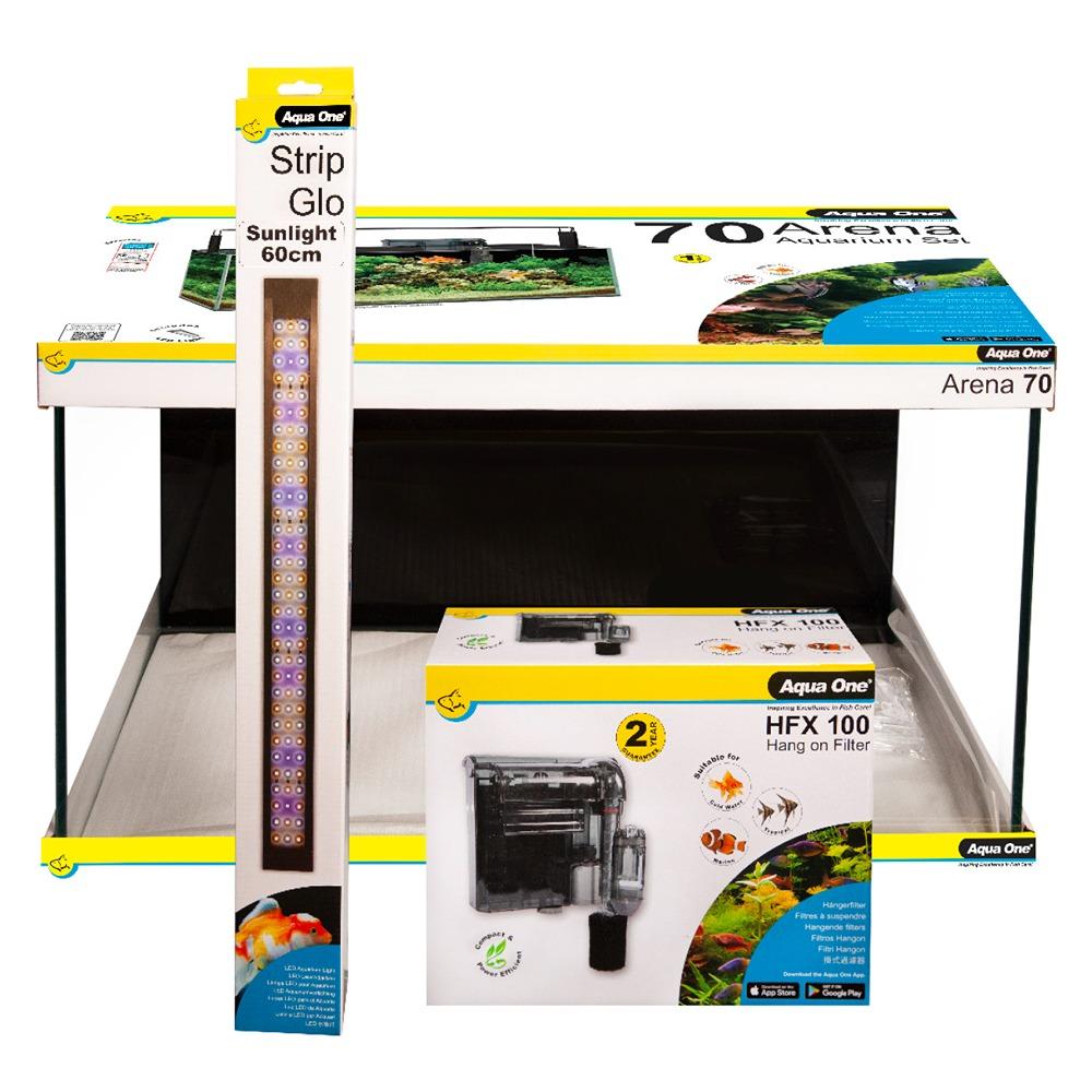 Aqua One Arena 70L Glass Aquarium