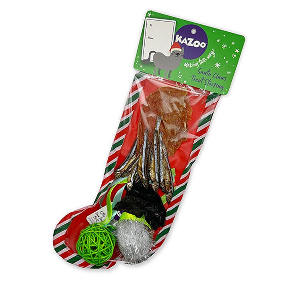 Kazoo Christmas Cat Stocking Cat Treat