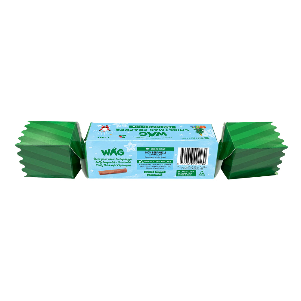 WAG Christmas Cracker Dog Treat