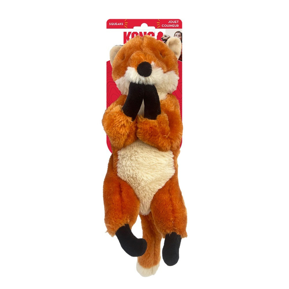 Kong Wild Low Stuff Fox Dog Toy
