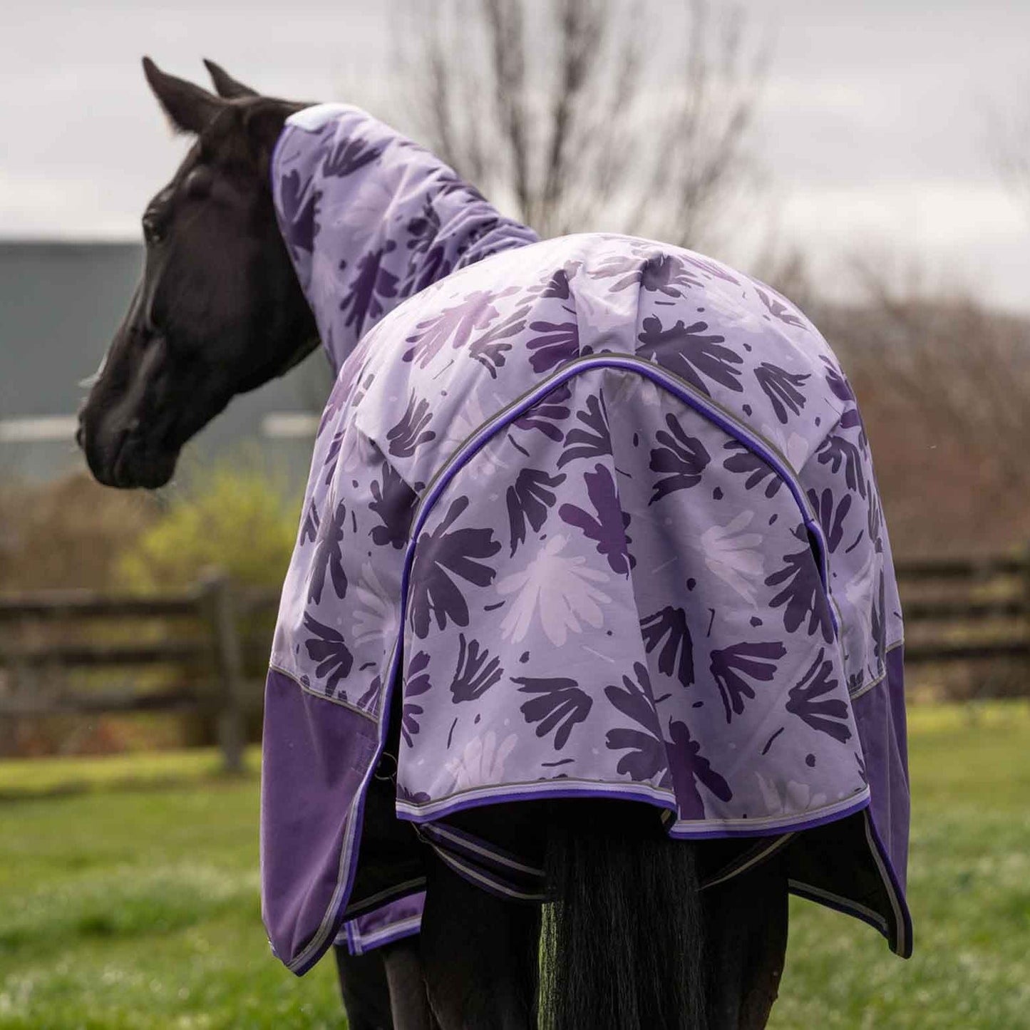 Caribu Alpine Combo Horse Rug 200g Orchid Spray