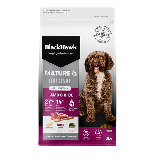 Black Hawk Original Mature Lamb & Rice Dry Dog Food