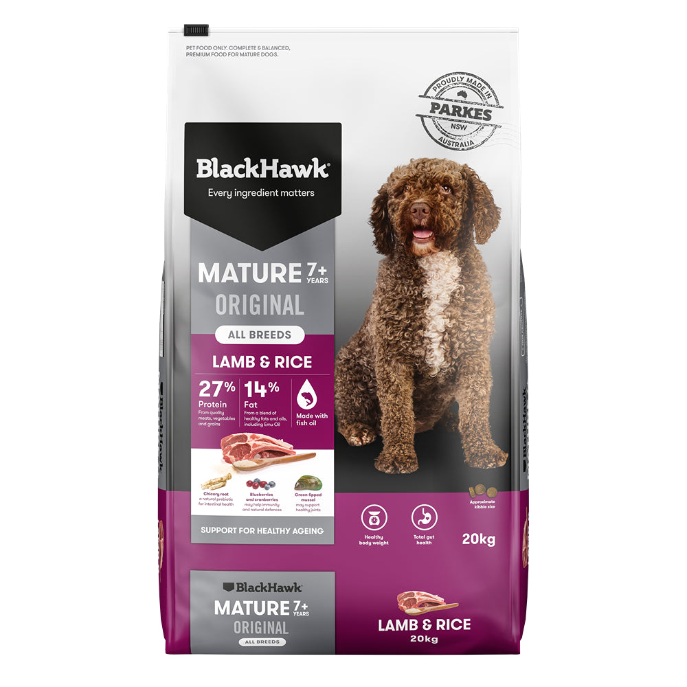 Black Hawk Original Mature Lamb & Rice Dry Dog Food