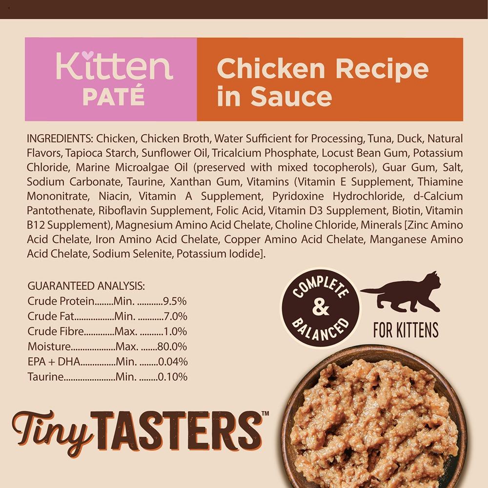 Wellness Core Tiny Tasters Kitten Pate Chicken Wet Cat Food 50g