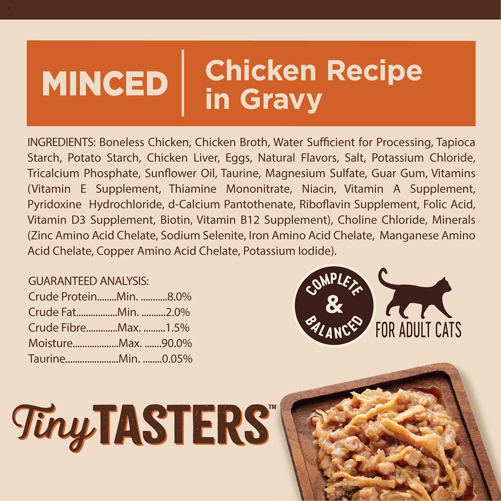 Wellness Core Tiny Tasters Minced Chicken In Gravy Wet Cat Food 50g