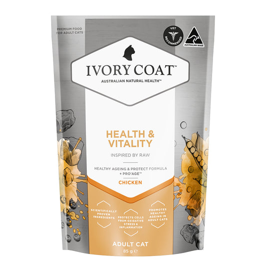 Ivory Coat Inspired by Raw Health & Wellbeing Wet Cat Food