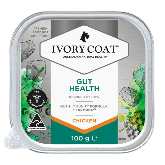 Ivory Coat Inspired by Raw Gut Health Wet Dog Food