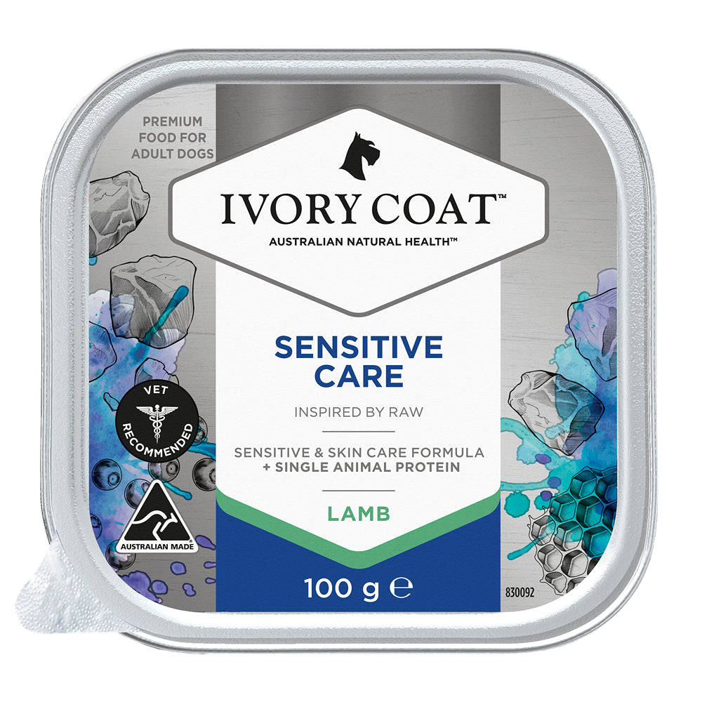Ivory Coat Inspired by Raw Sensitive Care Wet Dog Food 100g