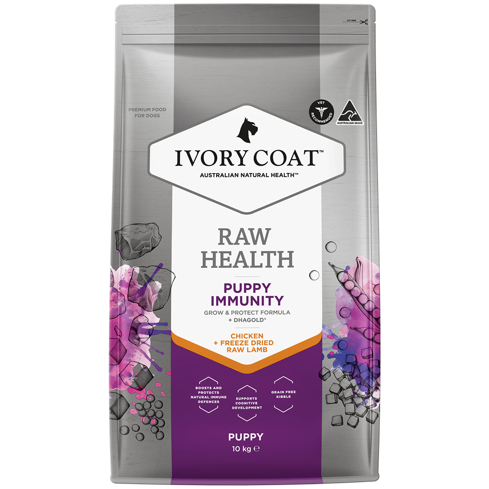 Ivory Coat Raw Health Immunity Dry Puppy Food