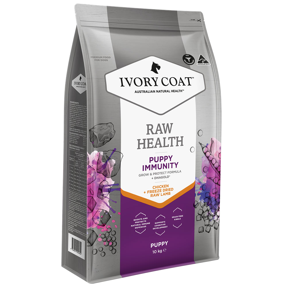 Ivory Coat Raw Health Immunity Dry Puppy Food