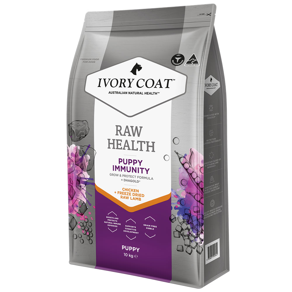 Ivory Coat Raw Health Immunity Dry Puppy Food