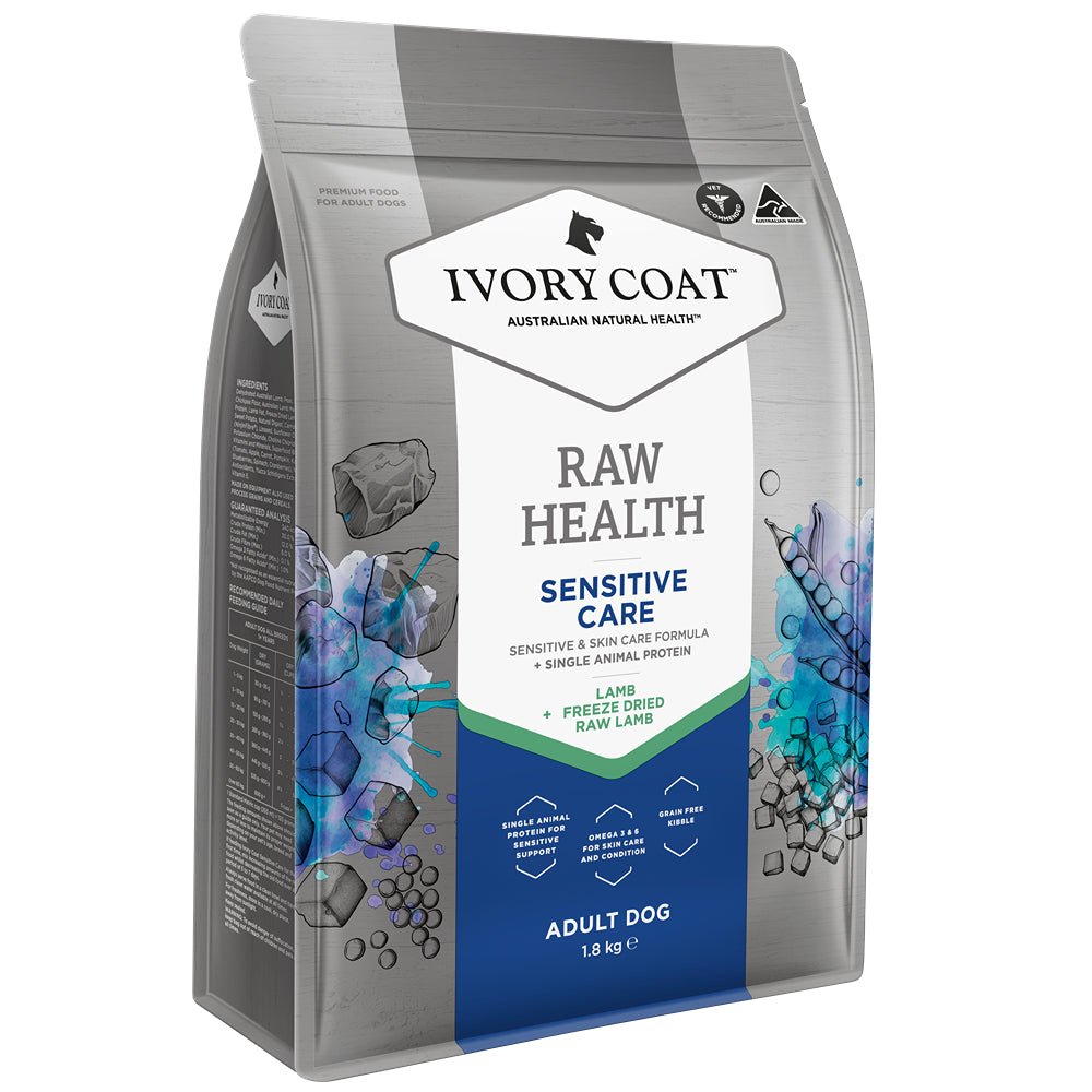 Ivory Coat Raw Health Dog Sensitive Care Dog Food