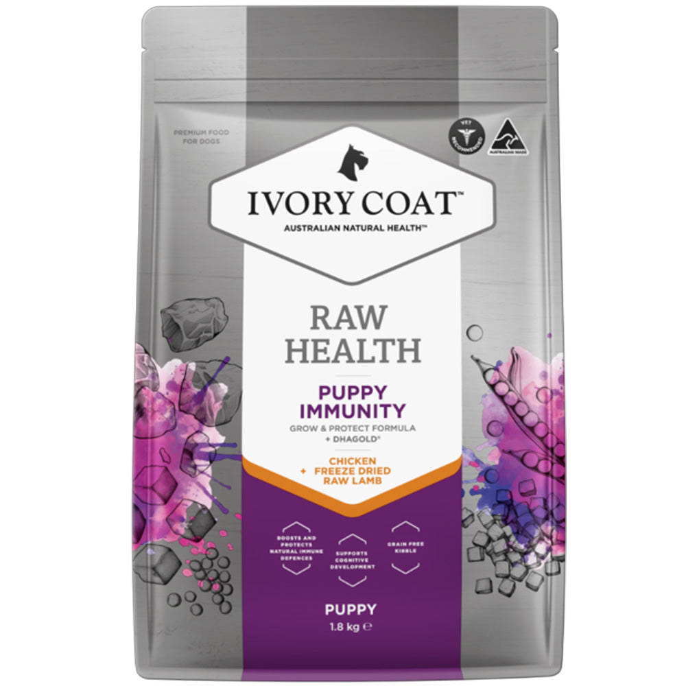 Ivory Coat Raw Health Immunity Dry Puppy Food