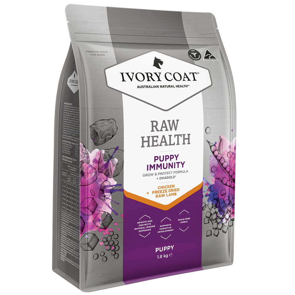 Ivory Coat Raw Health Immunity Dry Puppy Food