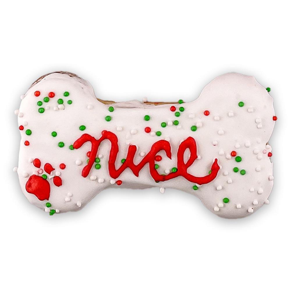 Kazoo Christmas Cookie Nice Bone Dog Treat 1pk