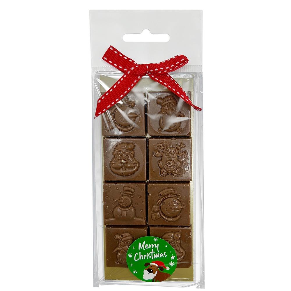 Kazoo Christmas Chocolate Squares Dog Treat 8pk