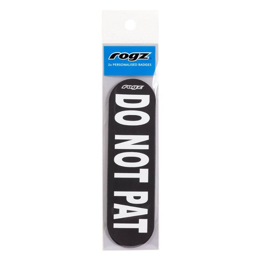 Rogz Personalised Pre-Made Badge Large