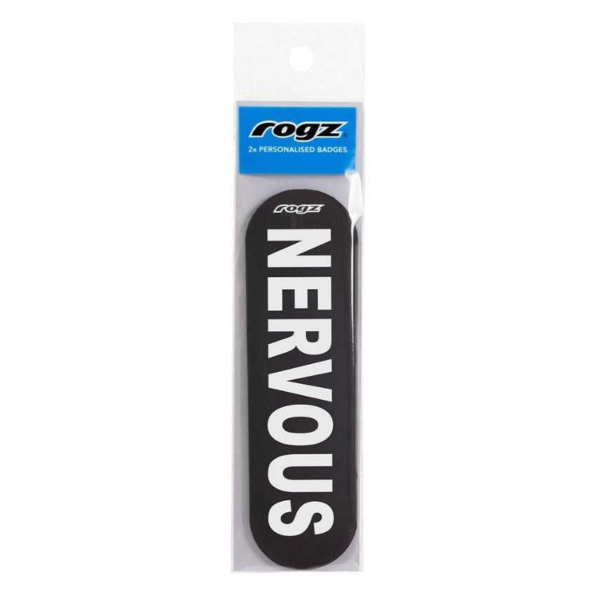 Rogz Personalised Pre-Made Badge Large