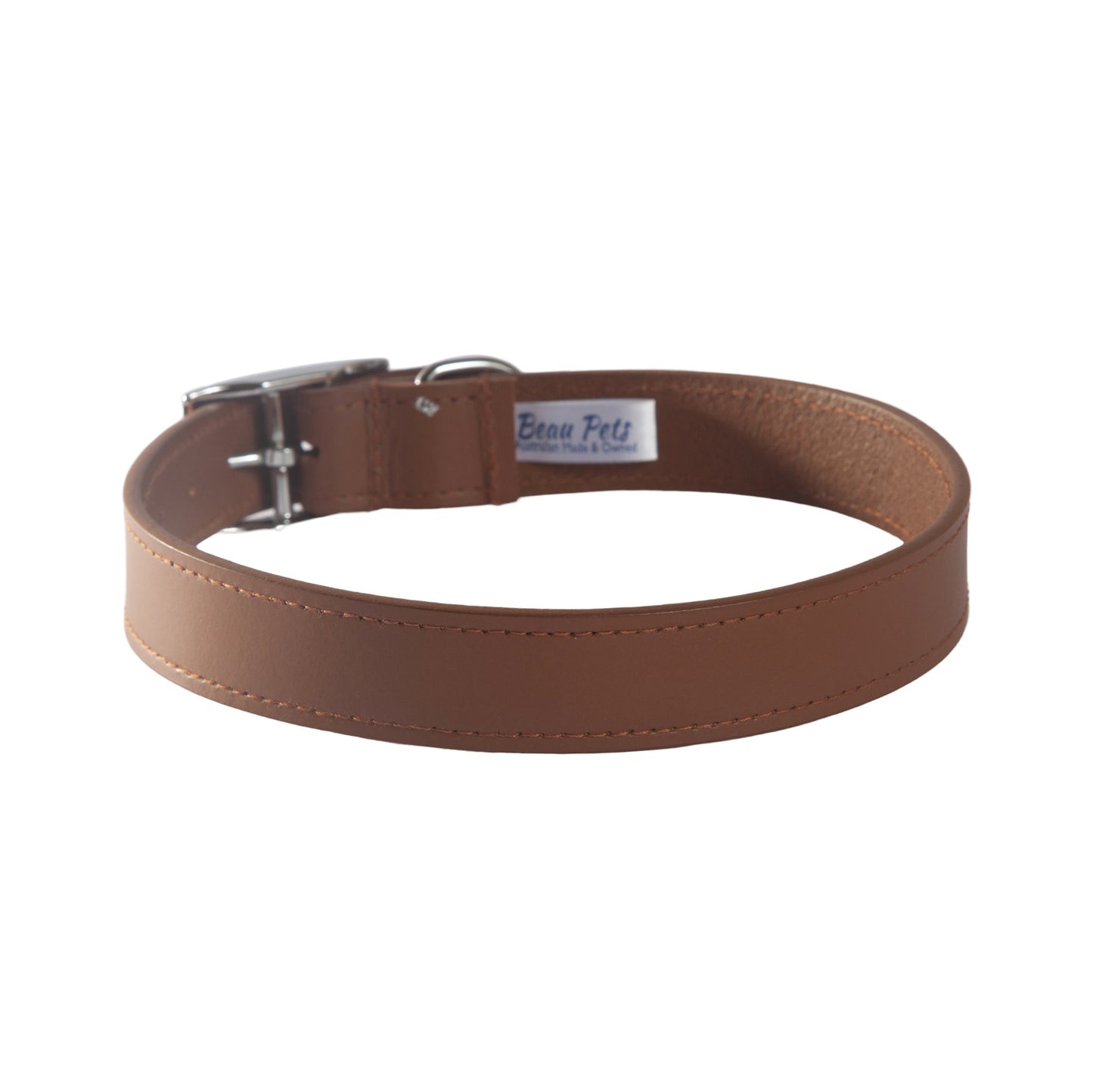 Beau Pets Premium Leather Dog Collar