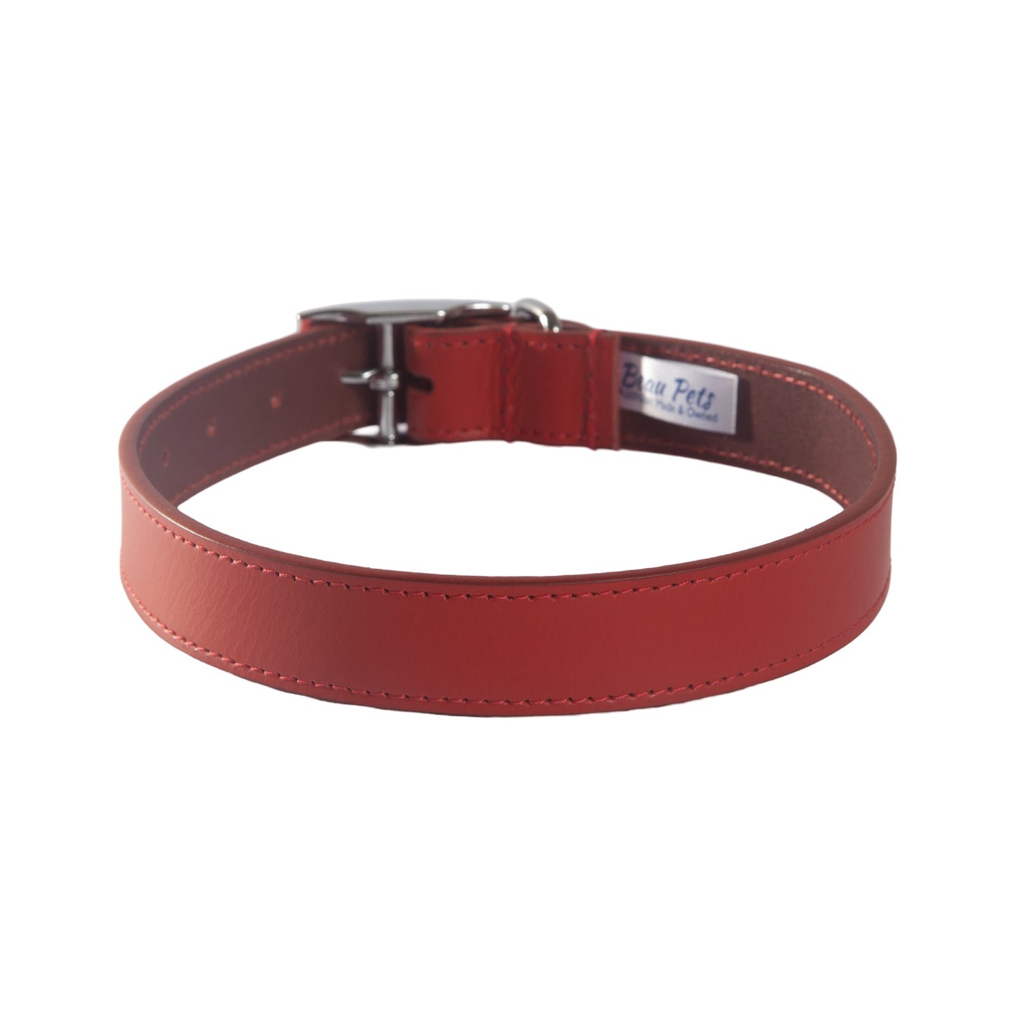 Beau Pets Premium Leather Dog Collar