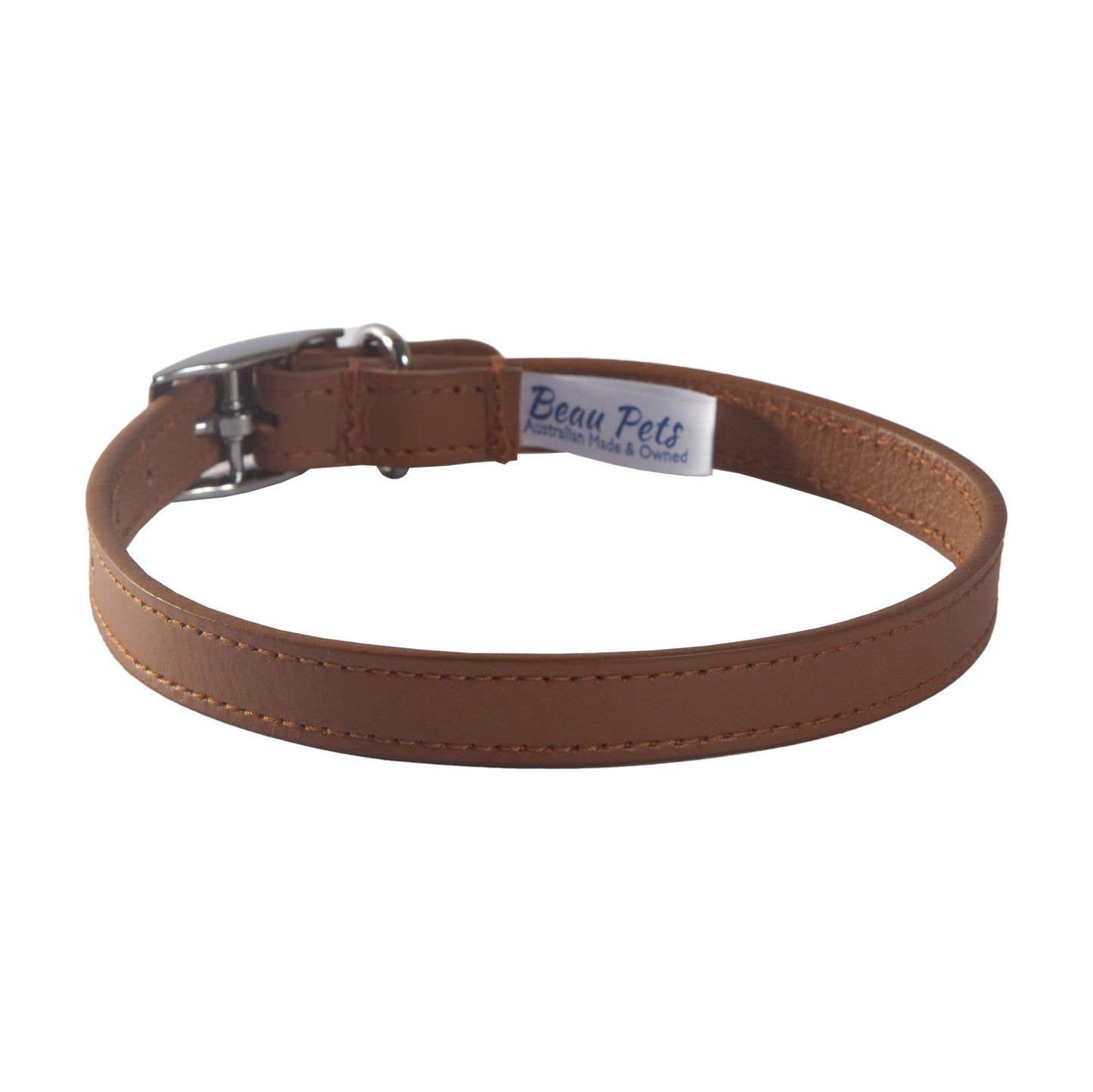 Beau Pets Premium Leather Dog Collar