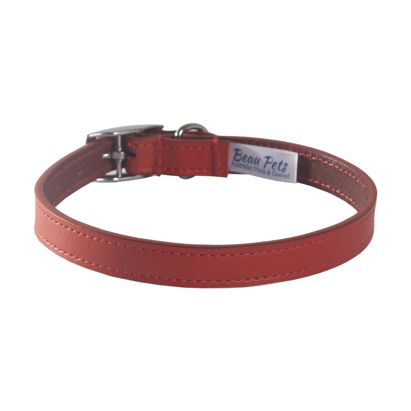 Beau Pets Premium Leather Dog Collar