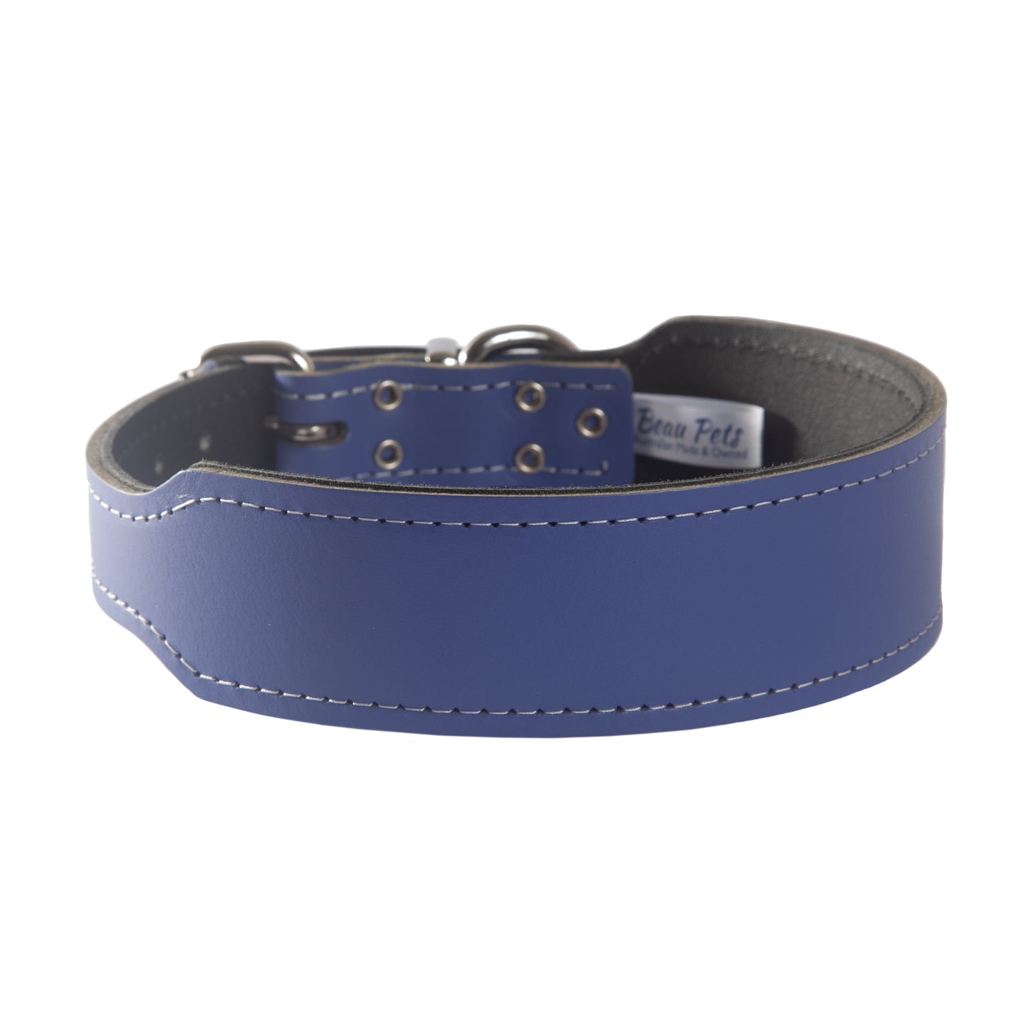 Beau Pets Leather Shaped Dog Collar