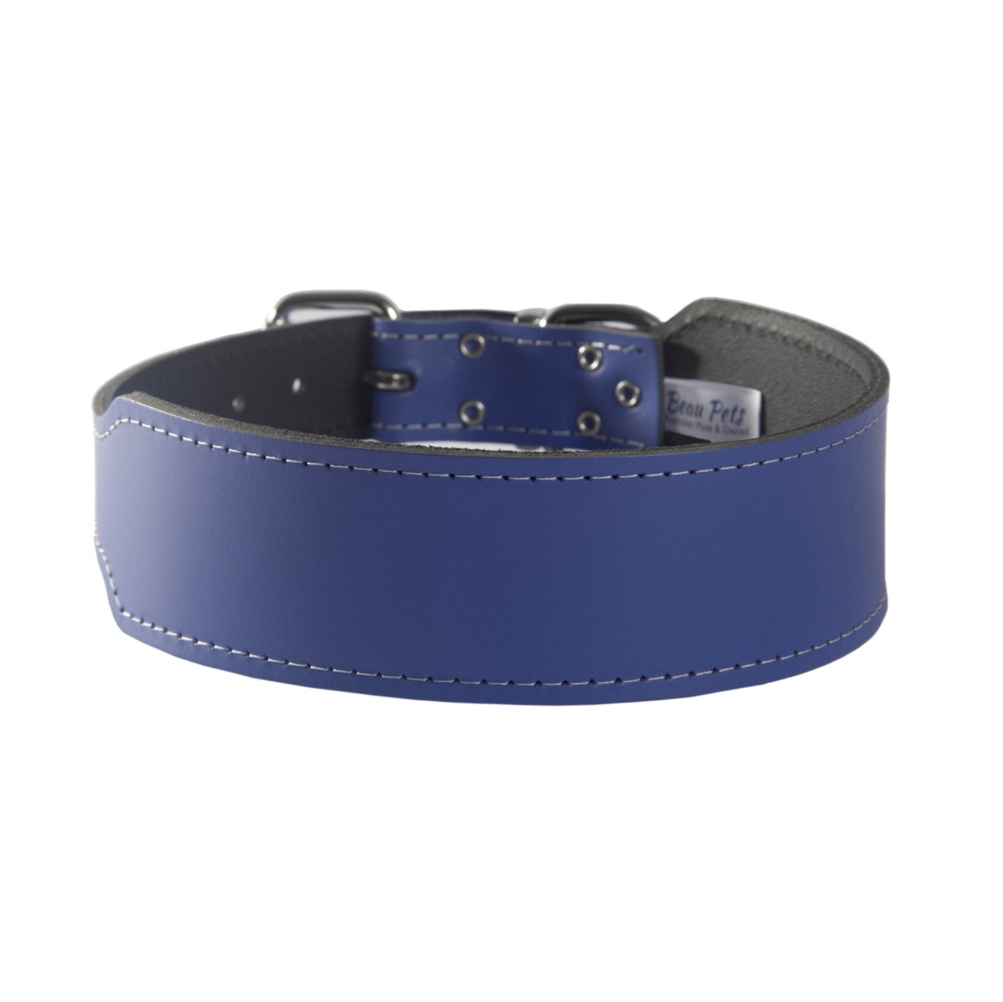 Beau Pets Leather Shaped Dog Collar