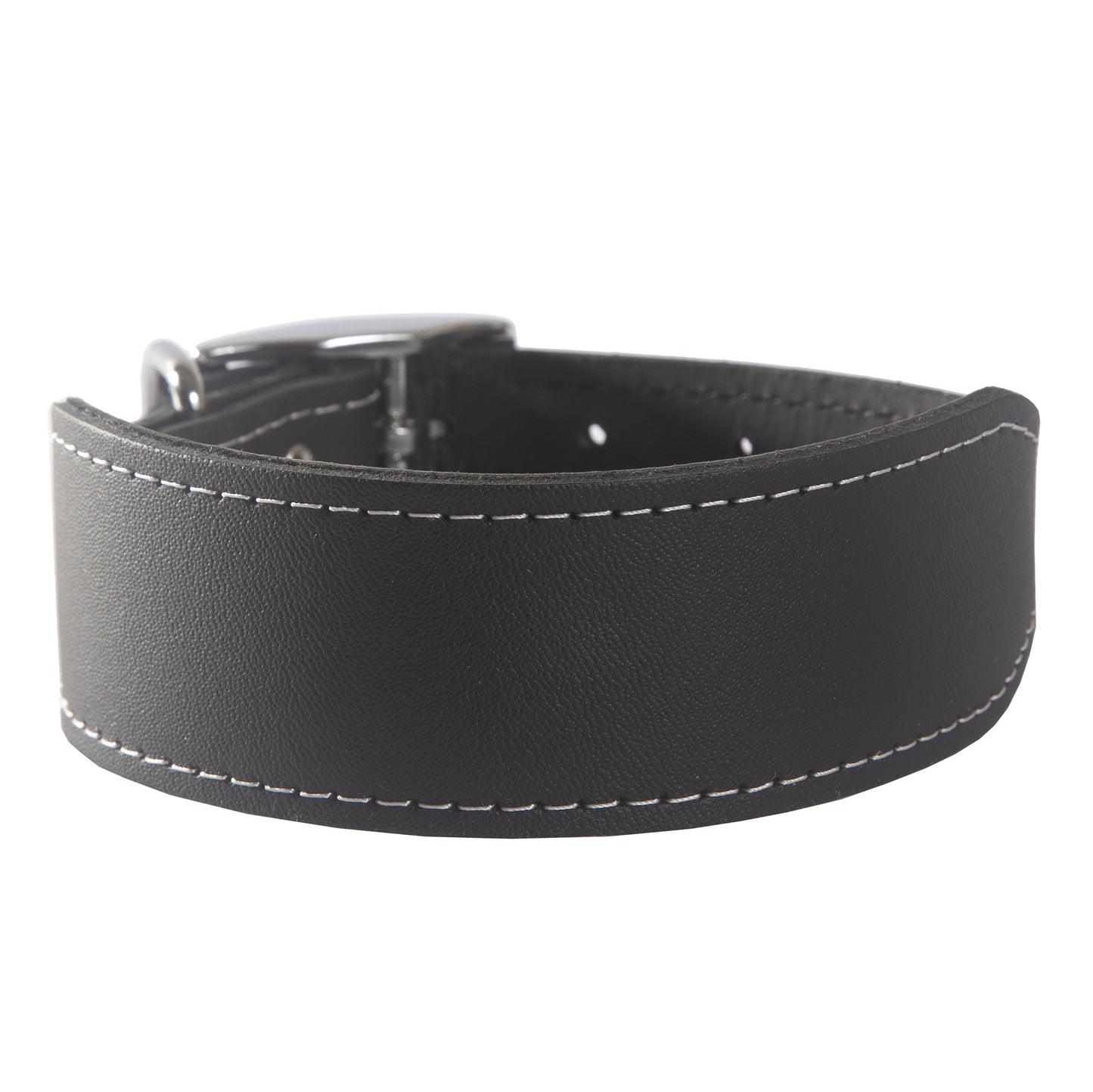 Beau Pets Leather Shaped Dog Collar