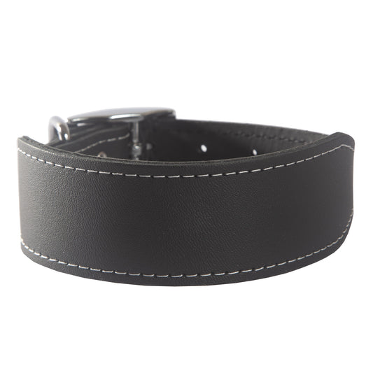 Beau Pets Leather Shaped Dog Collar