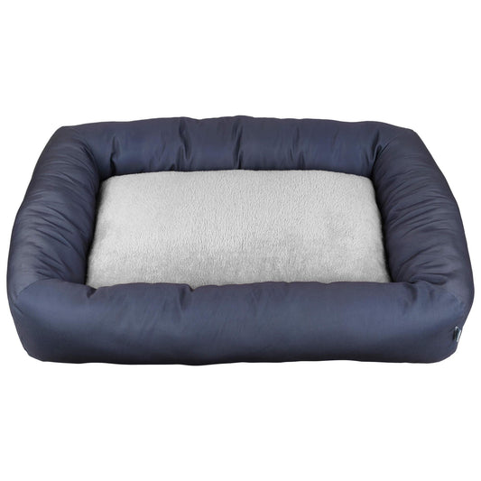 Lexi & Me Rectangle Dog Bed Grey Large/X-Large