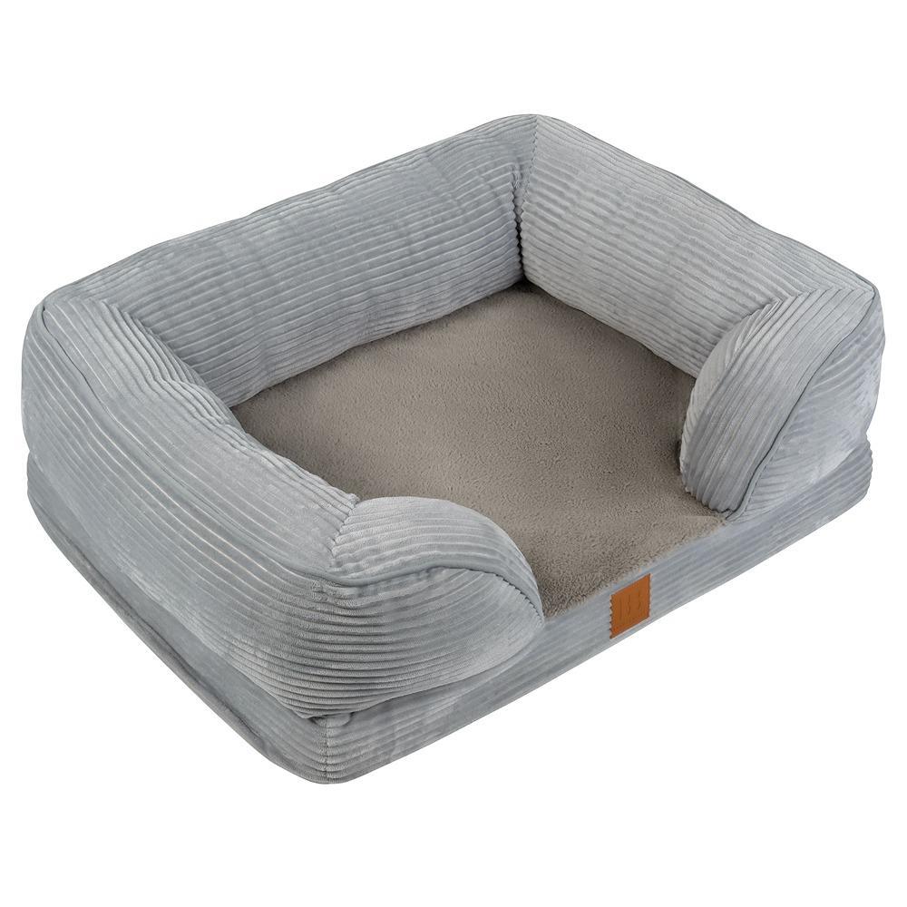 Buddy & Belle Orthopaedic Lounge Bed Pearl Blue Large/X-Large