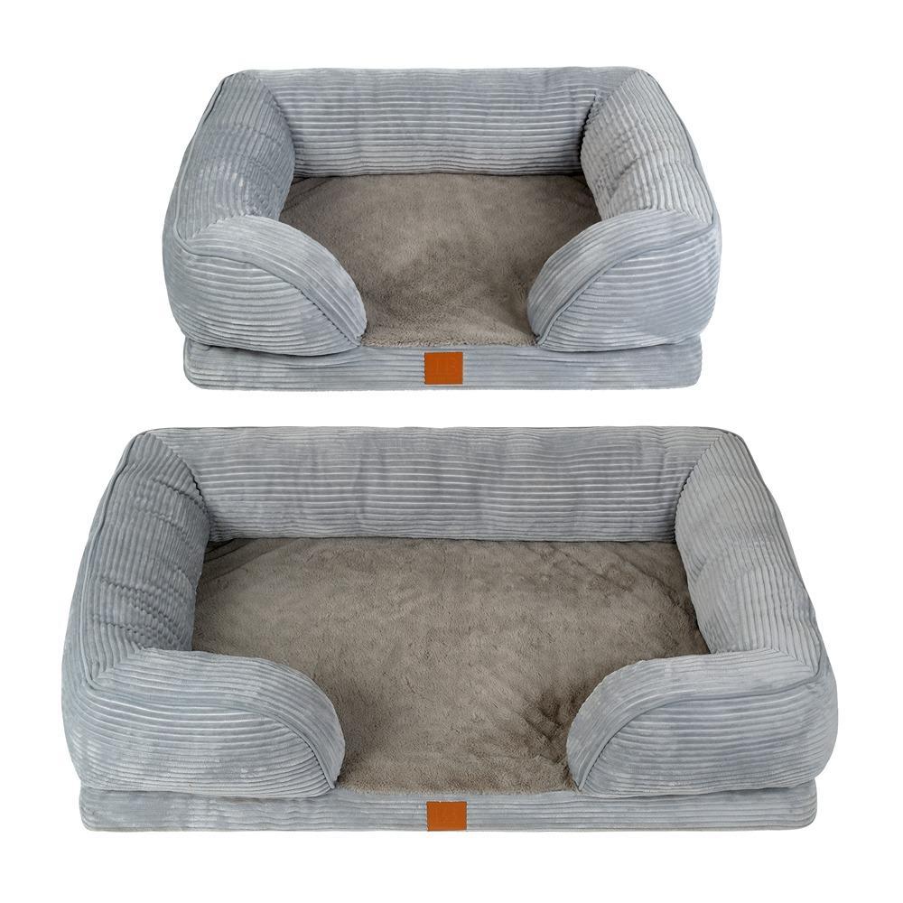 Buddy & Belle Orthopaedic Lounge Bed Pearl Blue Large/X-Large