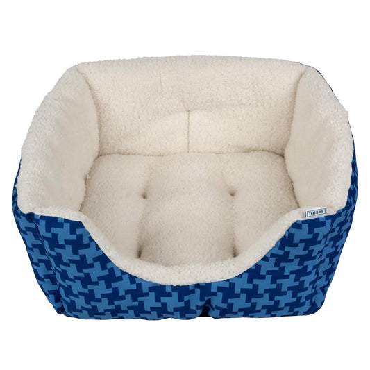 Lexi & Me High Wall Pet Bed Houndstooth