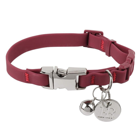 Buddy & Belle Cat Collar Beet Red