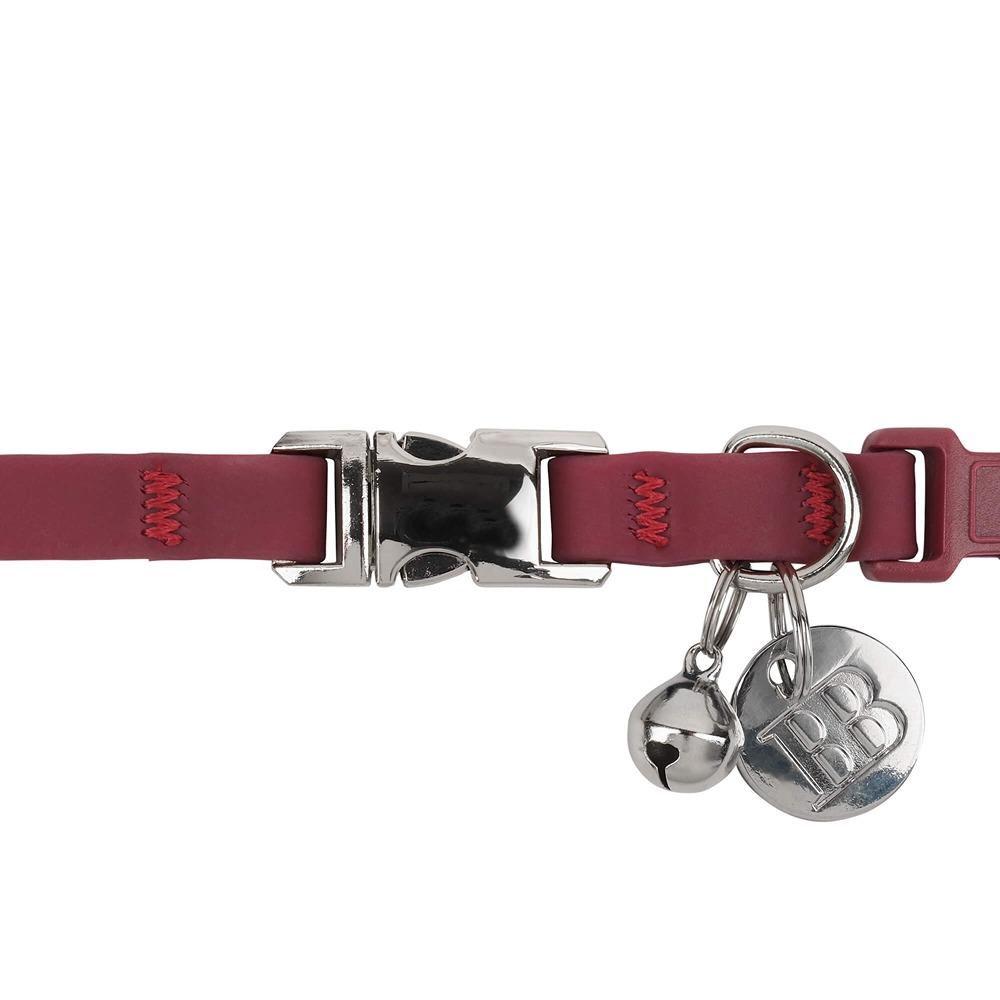 Buddy & Belle Cat Collar Beet Red