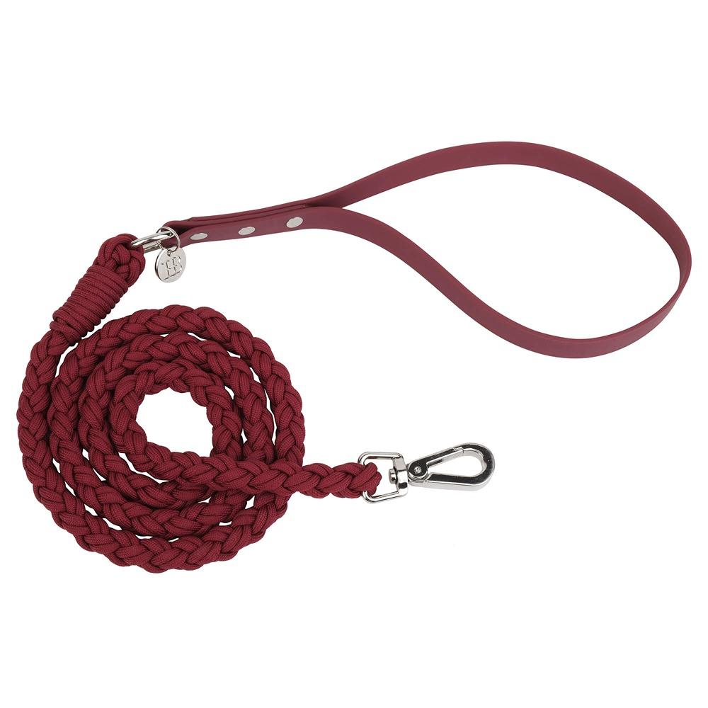 Buddy & Belle Paracord Lead Beet Red