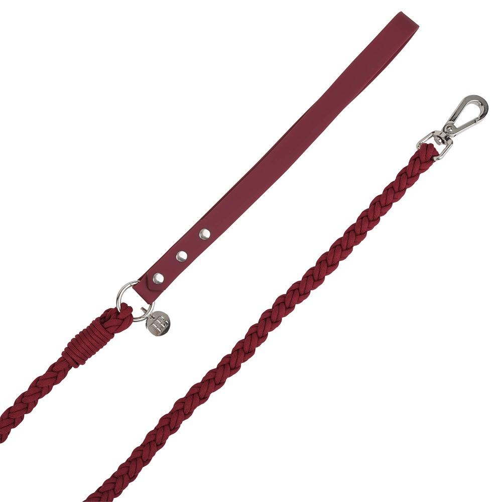Buddy & Belle Paracord Lead Beet Red