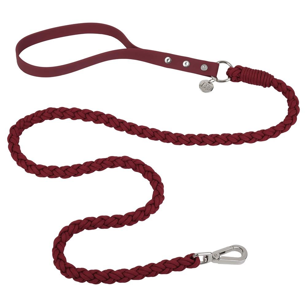 Buddy & Belle Paracord Lead Beet Red