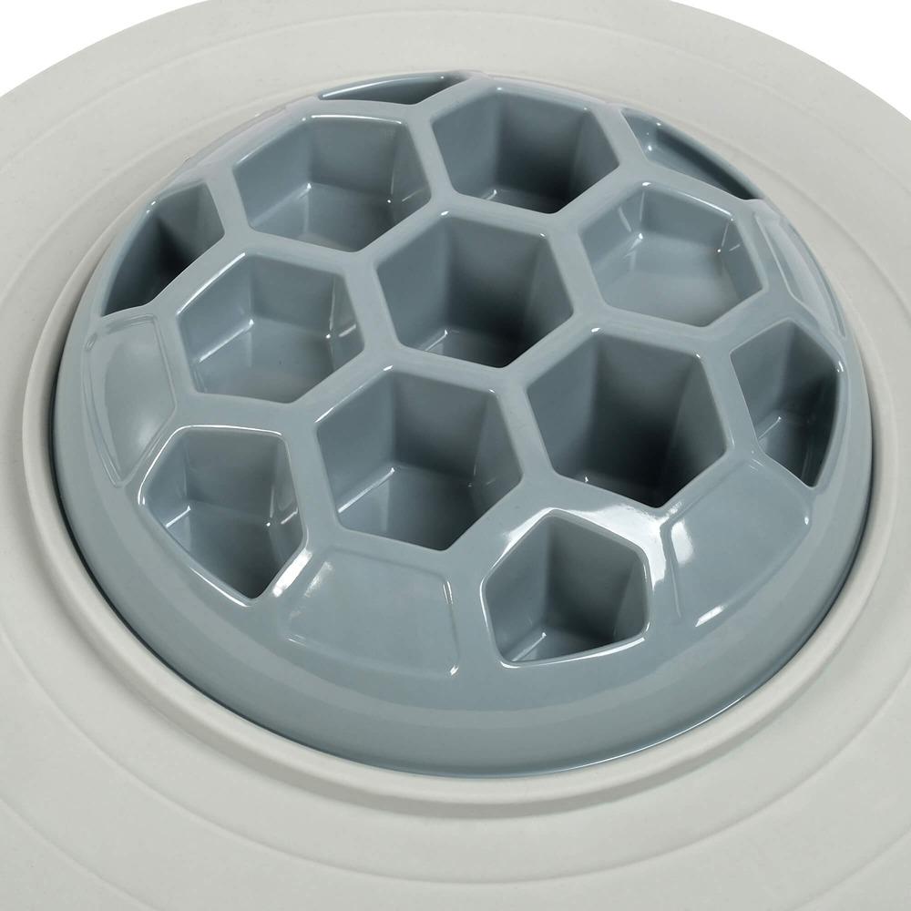 Buddy & Belle Cat Slow Feeder Bowl Pearl Blue